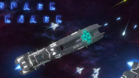 Cover for Space Menace